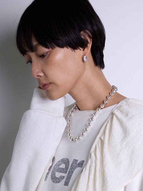 【 予約:12月上旬 】ボールチェーンセットネックレス /0056-518SH